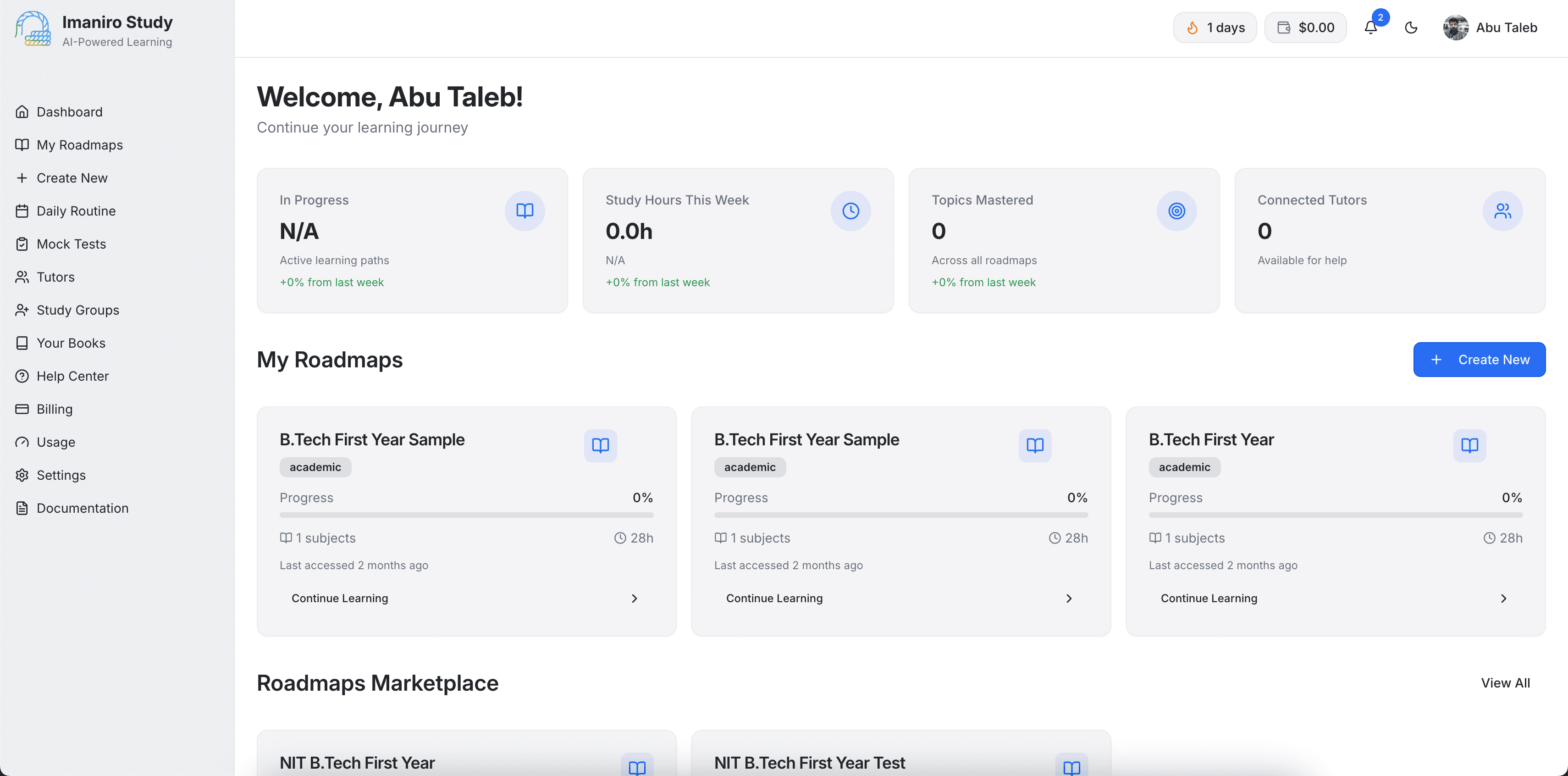 Imaniro Study screenshot 2