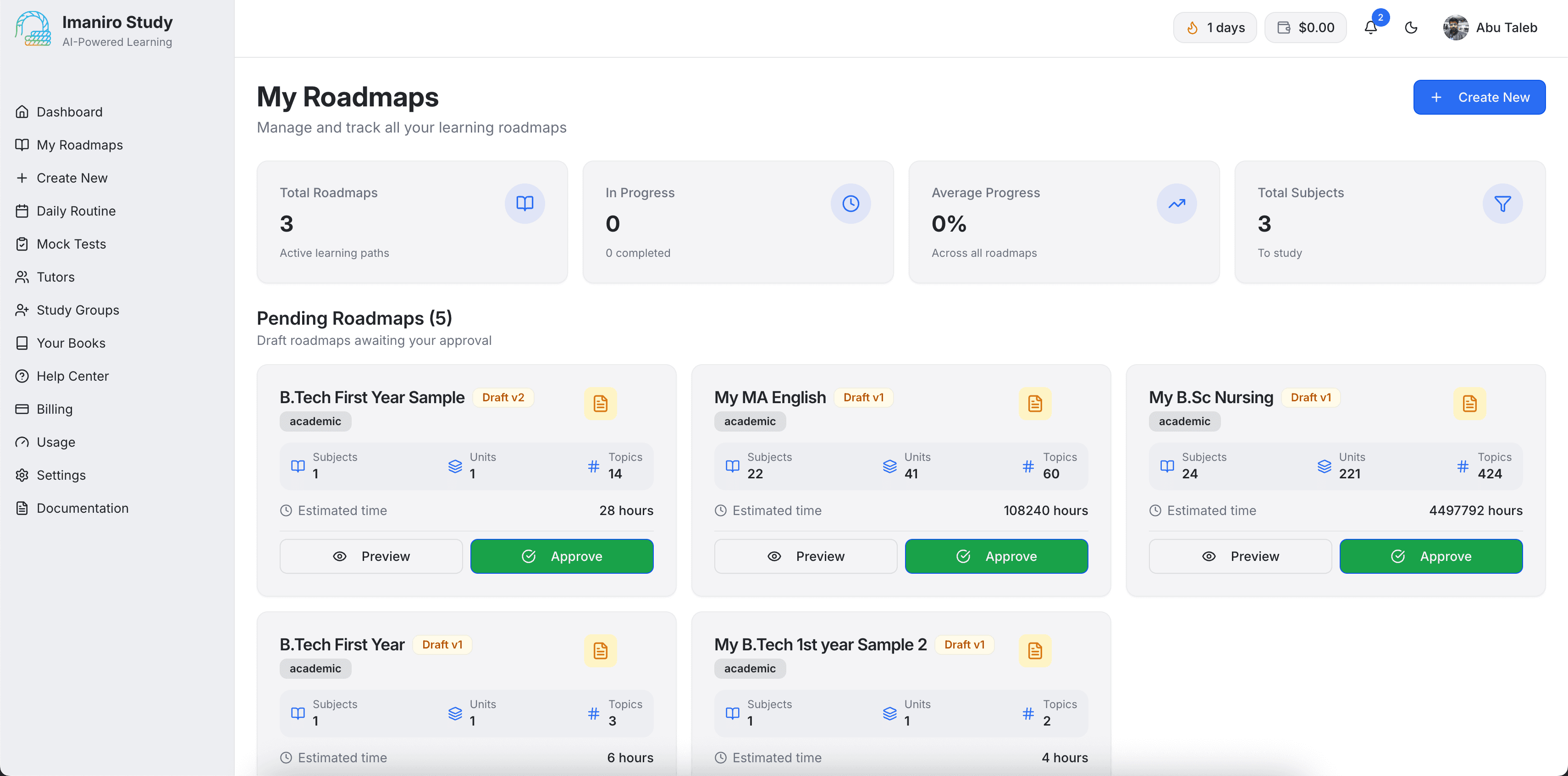 Imaniro Study screenshot 4